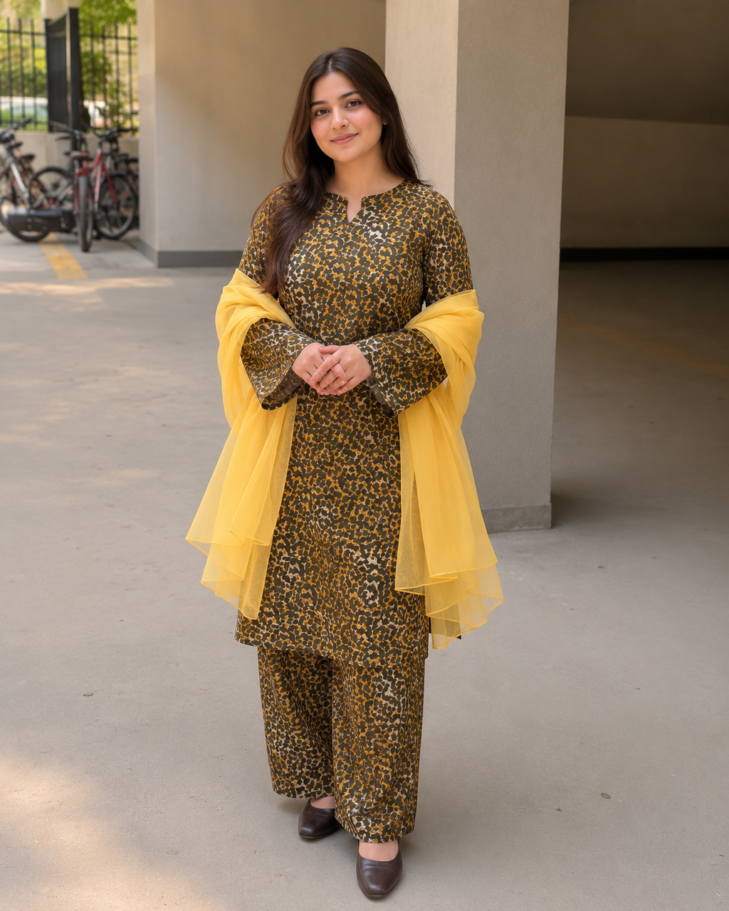 Wild Nazakat Pure Crepe 3-Piece Suit | Printed Ethnic Wear | ALBAB'S